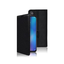 Etui portefeuille Zanae pour Xiaomi Mi 9 Noir