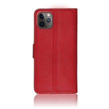 Etui Portefeuille Zanae rouge pour iPhone 11 Pro