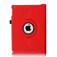Etui Rotatif rouge pour iPad 10.2