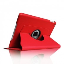 Etui Rotatif rouge pour iPad 10.2
