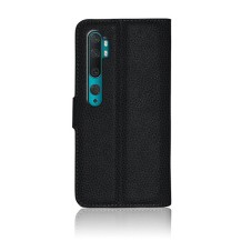 Etui Portefeuille Zanae noir pour Xiaomi Mi Note 10 et CC9 Pro