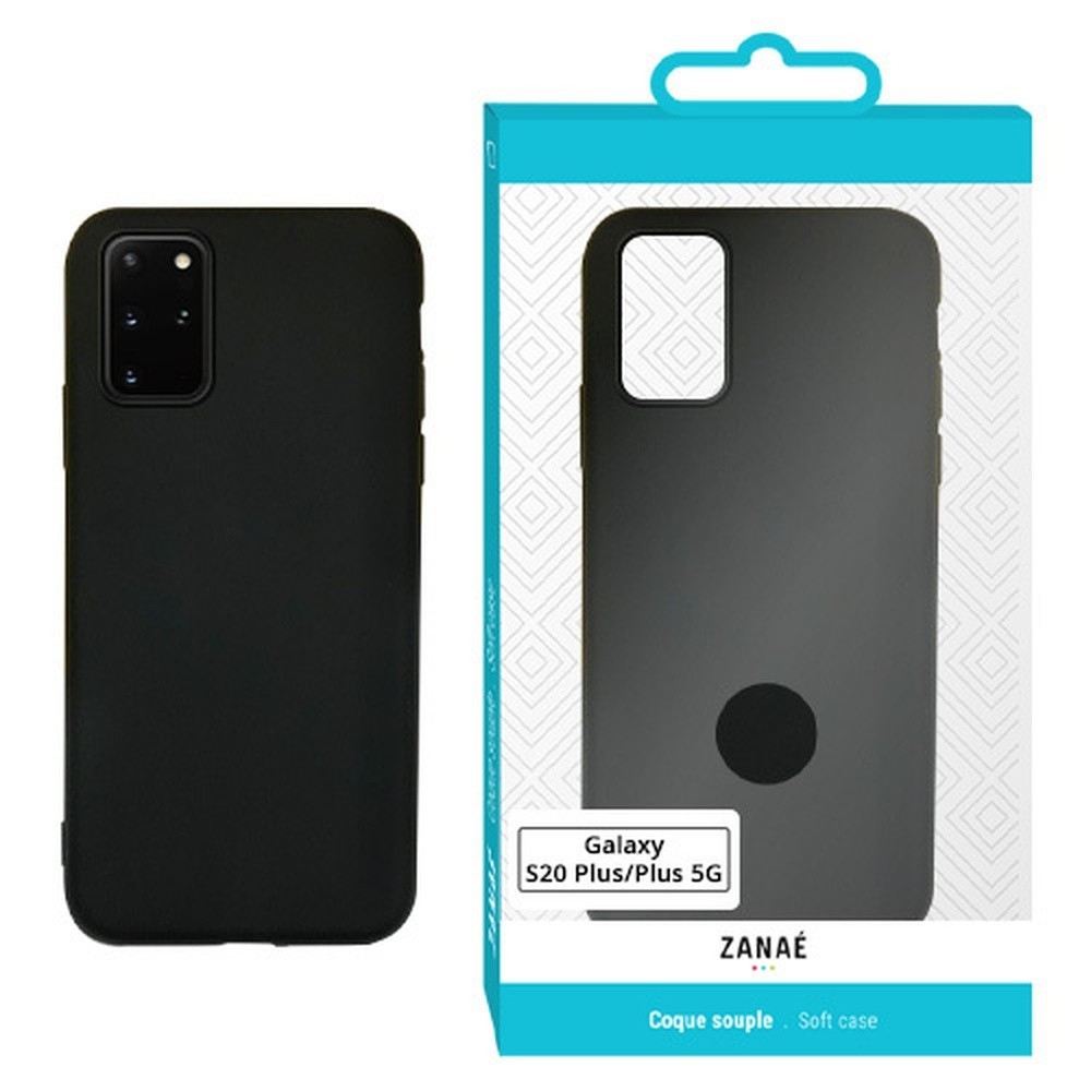 Coque Zanae Color pour Samsung Galaxy S20 Plus en noir
