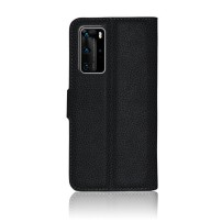 Etui Portefeuille Zanae pour Huawei P40 Pro en noir
