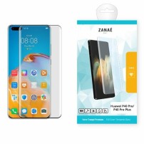 Verre trempé courbé noir pour Huawei P40