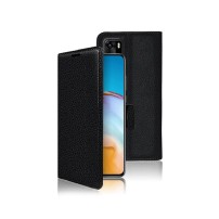 Etui Portefeuille Zanae Noir pour Huawei P40