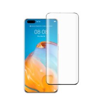 Verre trempé Full Cover noir pour Huawei P40