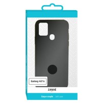 Coque Zanae Color noire pour Galaxy A21s