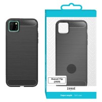 Coque SiliCase pour Huawei Y5p (2020) couleur noire