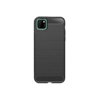 Coque SiliCase pour Huawei Y5p (2020) couleur noire