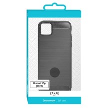 Coque SiliCase pour Huawei Y5p (2020) couleur noire