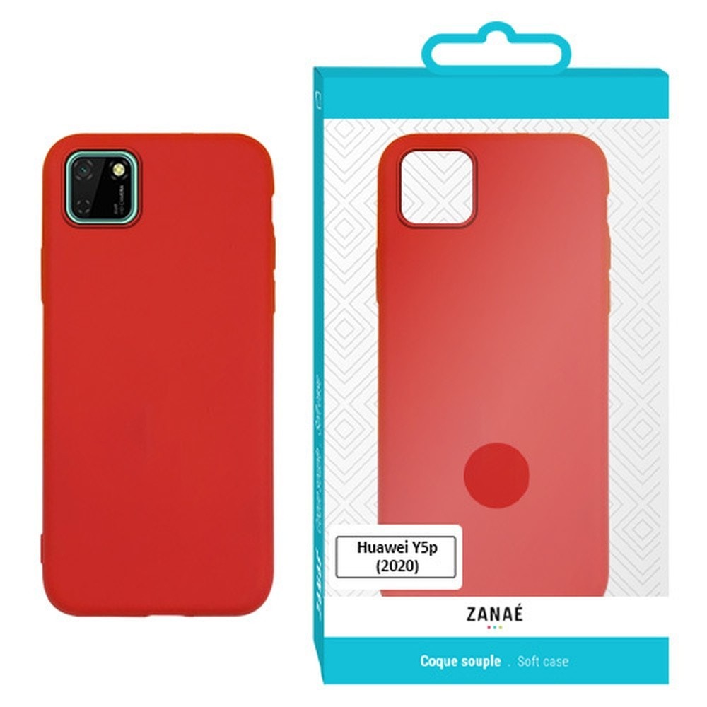 Coque Zanae Color rouge pour Huawei Y5p (2020)