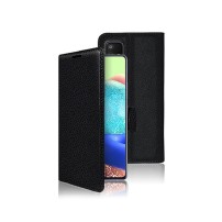 Etui Portefeuille Zanae Noir pour Samsung Galaxy A71 5G