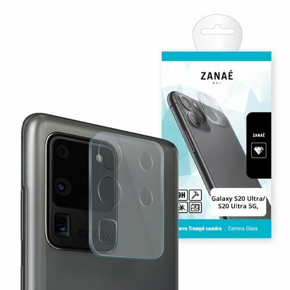 Image de protection en verre trempé pour caméra Samsung Galaxy S20 Ultra