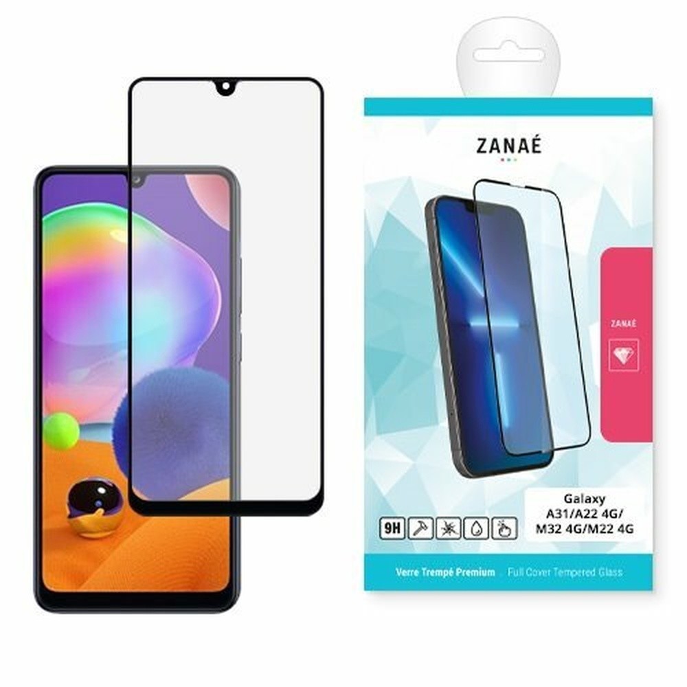 Verre trempé Full Cover noir pour Samsung Galaxy