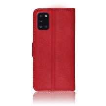 Etui Portefeuille Rouge pour Samsung Galaxy A31