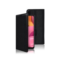 Etui Portefeuille Zanae pour Samsung Galaxy A20s en noir