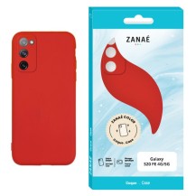 Coque rouge Zanae Color pour Galaxy S20 FE 4G / 5G