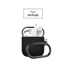 Étui Soft-Touch Noir pour AirPods 1 et 2