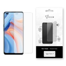 Verre trempé transparent pour smartphone Oppo Reno 4