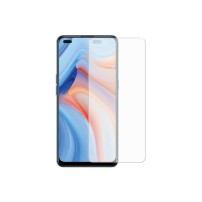 Verre trempé transparent pour smartphone Oppo Reno 4