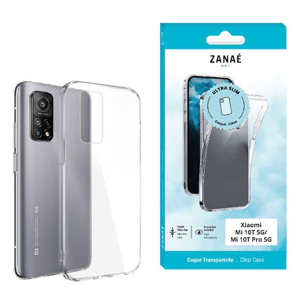 Coque Softgel transparente pour Xiaomi Mi 10T 5G et Mi 10T Pro 5G