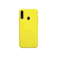 Coque Zanae Color jaune pour Galaxy A20s