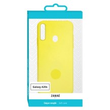 Coque Zanae Color jaune pour Galaxy A20s