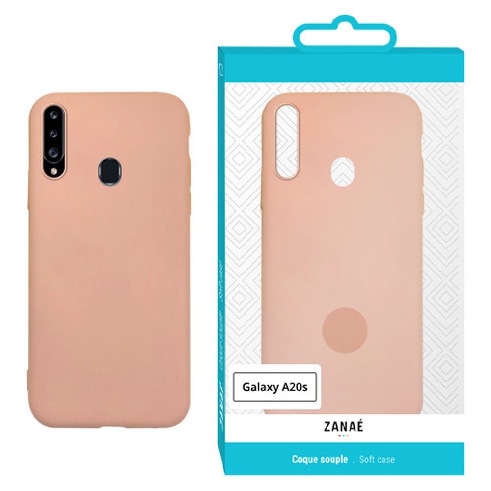 Coque Zanae Color rose pour Galaxy A20s