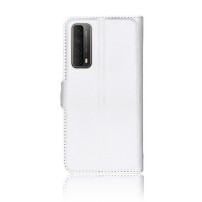 Etui Portefeuille Zanae pour Huawei P Smart 2021 Blanc
