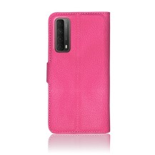 Étui portefeuille Zanae fushia pour Huawei P Smart 2021