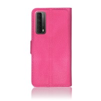 Étui portefeuille Zanae fushia pour Huawei P Smart 2021