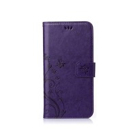 Etui portefeuille violet Huawei P Smart 2021