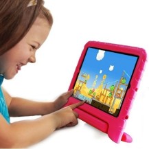 Coque MobiKid pour iPad Air en couleur fushia