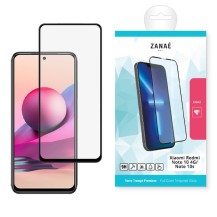 Verre trempé Full Cover Noir pour Redmi Note 10 et Poco M5s