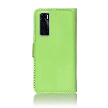 Etui Portefeuille Zanae vert pour Vivo Y70