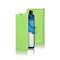 Etui Portefeuille Zanae vert pour Vivo Y70