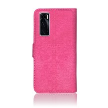 Étui Portefeuille Zanae Fushia pour Vivo Y70
