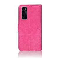 Étui Portefeuille Zanae Fushia pour Vivo Y70
