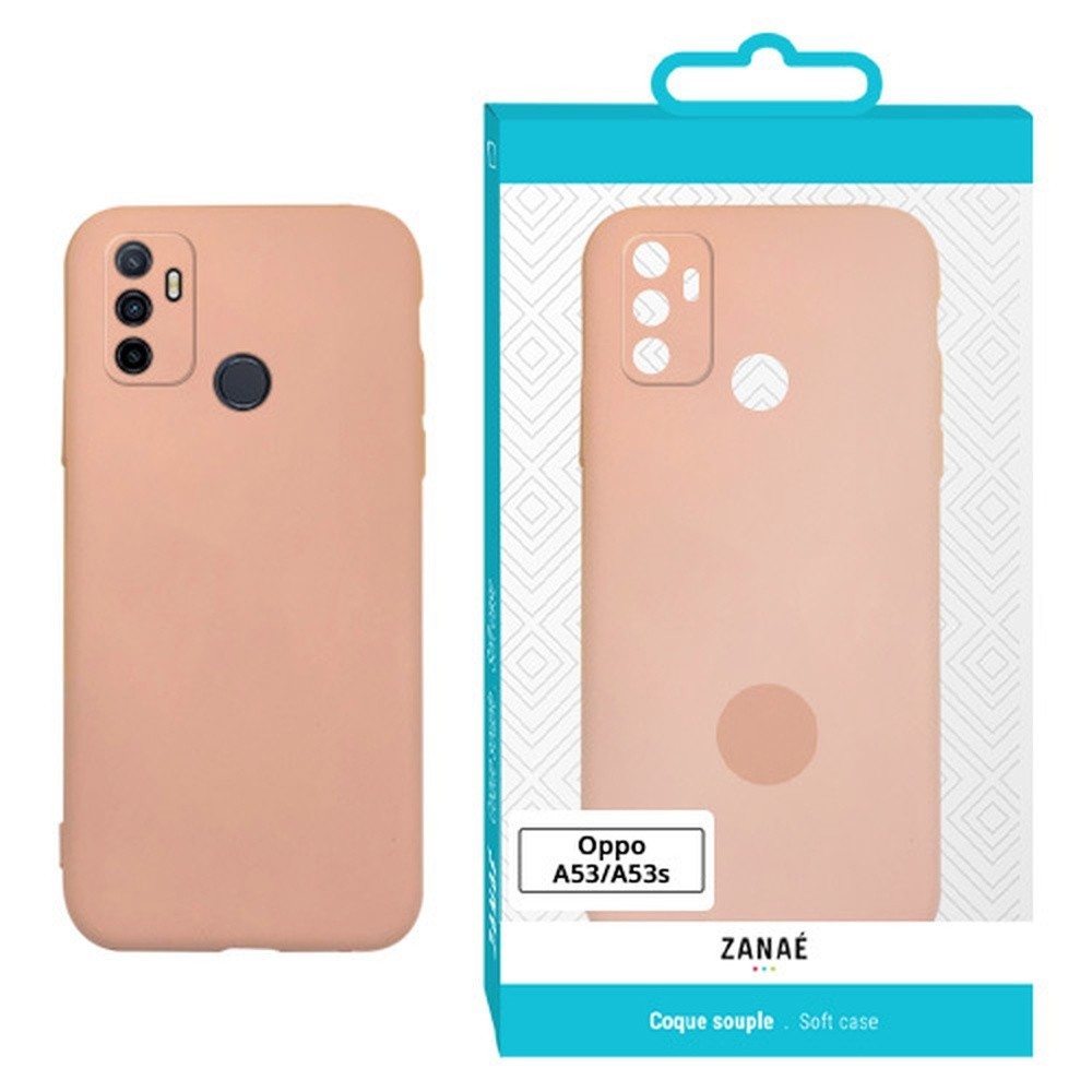 Coque Zanae Color Rose pour Oppo A53 / A53s