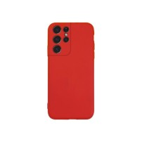 Coque rouge pour Galaxy S21 Ultra 5G avec protection optimale.