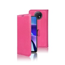 Etui Portefeuille Zanae Fushia pour Xiaomi Redmi Note 9T