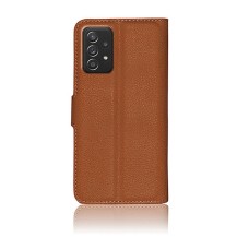 Etui portefeuille Zanae marron pour Galaxy A52/A52s 5G