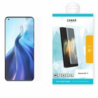 Protection en verre trempé recourbé noir pour Xiaomi Mi 11