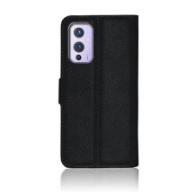 Etui Portefeuille Zanae noir pour OnePlus 9