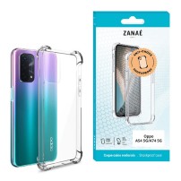 Coque en silicone transparent pour Oppo A54 5G et A74 5G