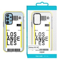 Coque transparente Billet d'Avion pour Galaxy A32 4G