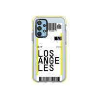 Coque transparente Billet d'Avion pour Galaxy A32 4G