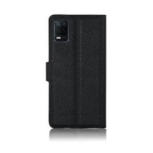 Etui portefeuille Zanae pour Realme 8 / 8 Pro en noir