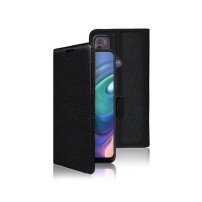 Étui Portefeuille Zanae noir pour Moto G10 et G30