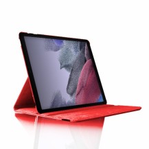 Étui rotatif rouge pour Samsung Galaxy Tab A7 Lite